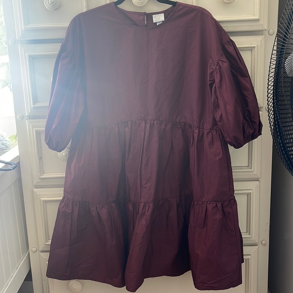Nwt A New Day Ruffled Dress